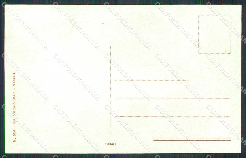 Udine Tarvisio Monte Santo Lussari Stein 584 cartolina RT3895 – retro