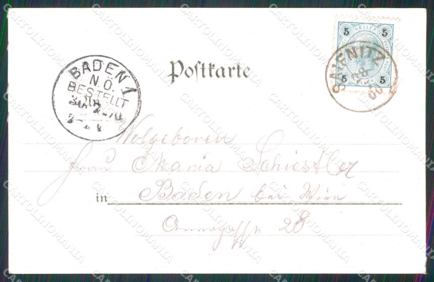 Udine Tarvisio Monte Santo Lussari cartolina RT3899 – retro