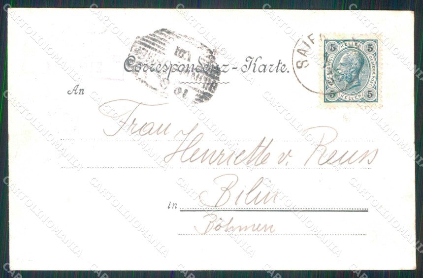 Udine Tarvisio Saluti da Monte Santo Lussari cartolina RT3900 – retro