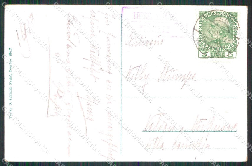 Udine Tarvisio Monte Santo Lussari cartolina RT3901 – retro