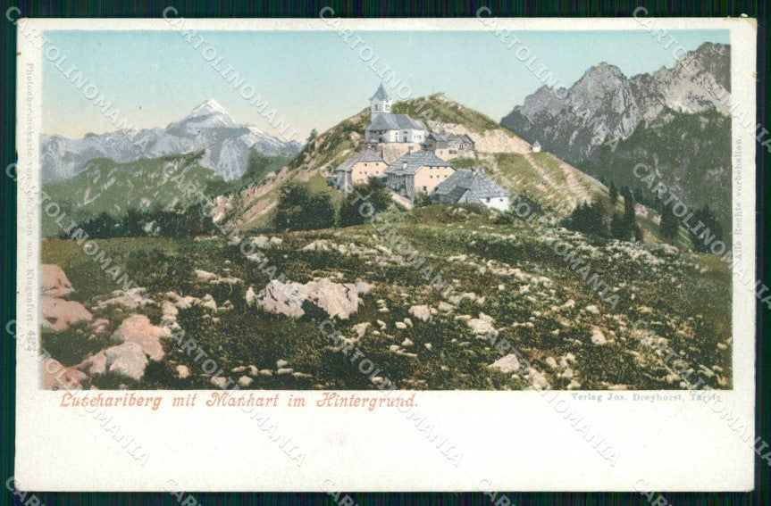 Udine Tarvisio Monte Santo Lussari cartolina RT3903 – fronte