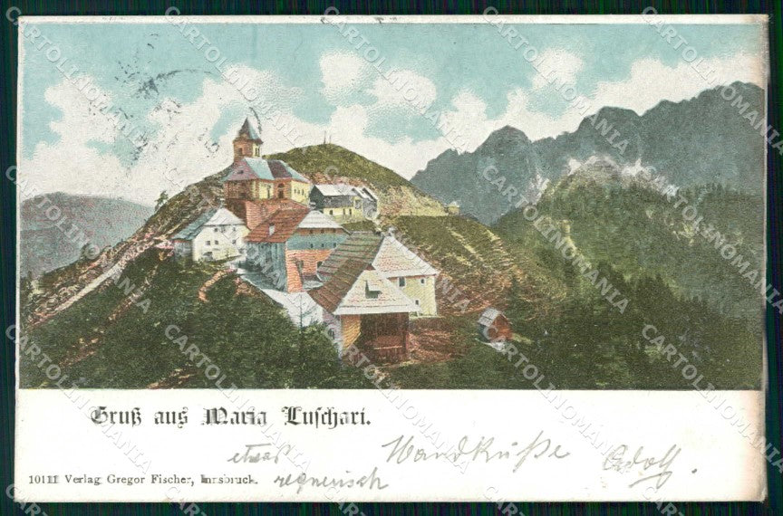 Udine Tarvisio Saluti da Monte Santo Lussari cartolina RT3910 – fronte