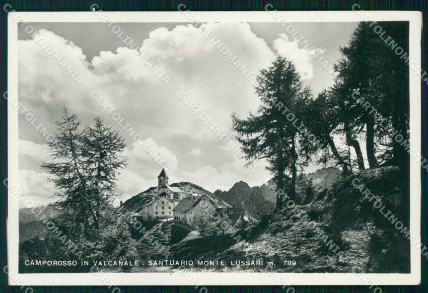 Udine Tarvisio Santuario Monte Lussari Valcanale Foto cartolina RT3912 – fronte