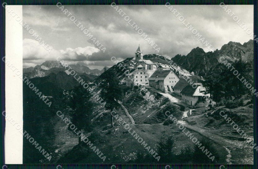 Udine Tarvisio Monte Santo Lussari Santuario Foto cartolina RT3918 – fronte