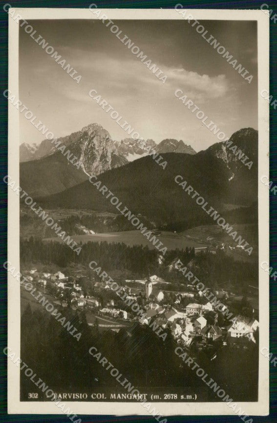 Udine Tarvisio Monte Mangart Foto cartolina RT3922 – fronte