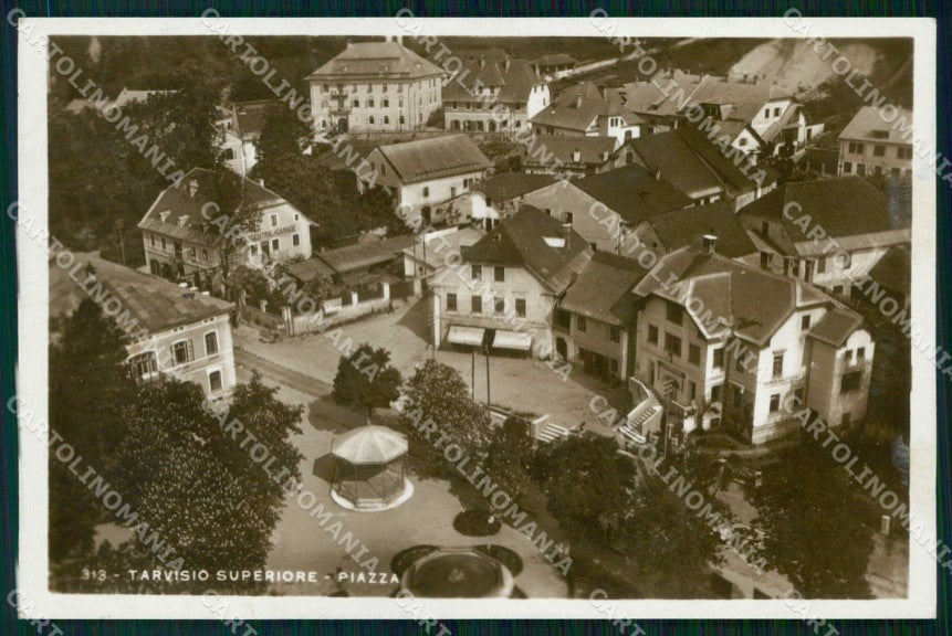 Udine Tarvisio Piazza Foto cartolina RT3927 – fronte