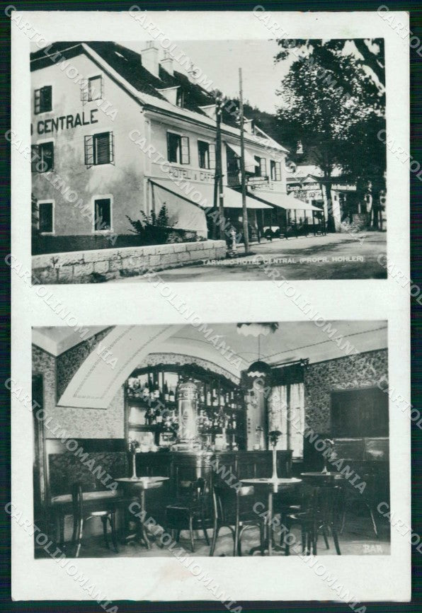 Udine Tarvisio Bar Hotel Centrale Foto cartolina RT3928 – fronte