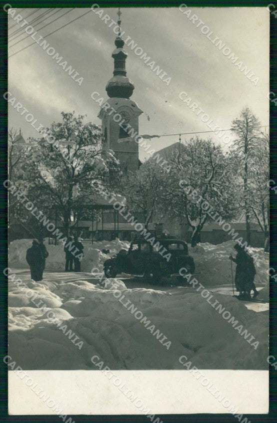 Udine Tarvisio Chiesa Piazza Unità Foto cartolina RT3929 – fronte