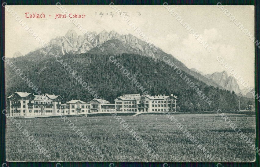 Bolzano Dobbiaco Hotel Dobbiaco Val Pusteria cartolina RT3952 – fronte