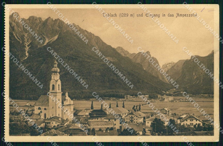 Bolzano Dobbiaco Val Pusteria Stengel 2767 cartolina RT3953 – fronte
