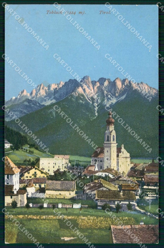 Bolzano Dobbiaco Val Pusteria cartolina RT3954 – fronte