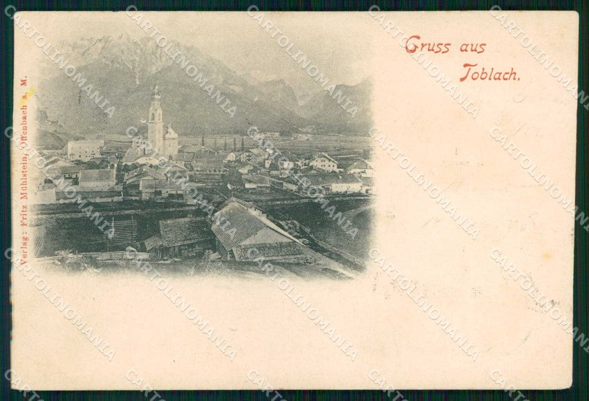 Bolzano Dobbiaco Saluti da cartolina RT3956 – fronte