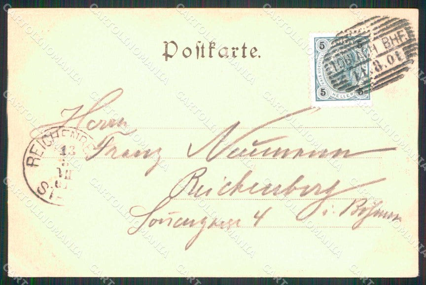 Bolzano Dobbiaco Val Pusteria Stengel 2767 cartolina RT3959 – retro