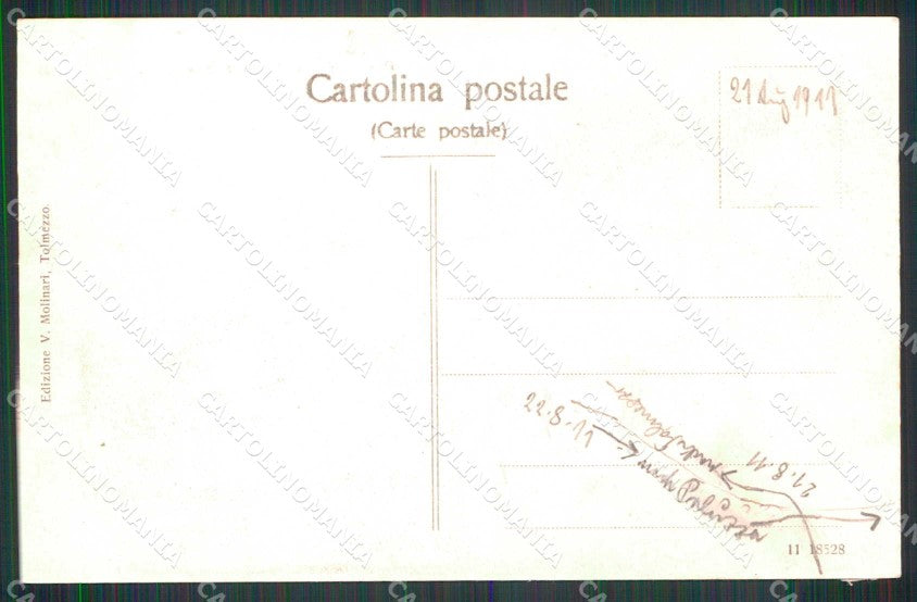 Udine Tolmezzo Caneva cartolina RT3971 – retro