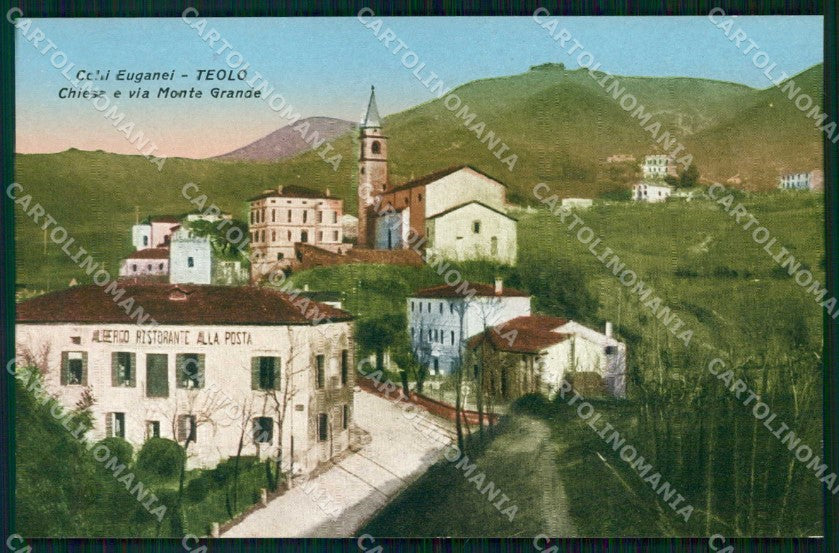 Padova Teolo Chiesa Monte Grande Colli Euganei cartolina RT3993 – fronte