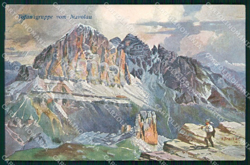 Belluno Col di Lana Monte Nuvolau Gruppo Tofana cartolina RT3997 – fronte