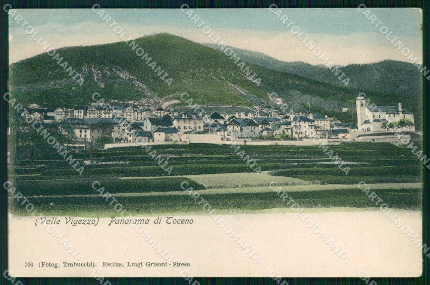 Verbania Toceno Valle Vigezzo cartolina RT4005 – fronte