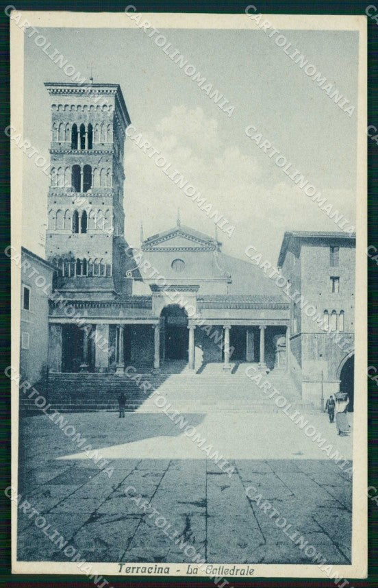 Latina Terracina Cattedrale cartolina RT4008 – fronte