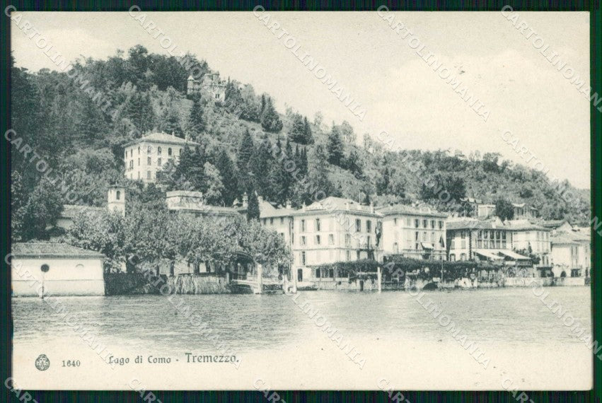 Como Tremezzo Lago Brunner 1640 cartolina RT4010 – fronte
