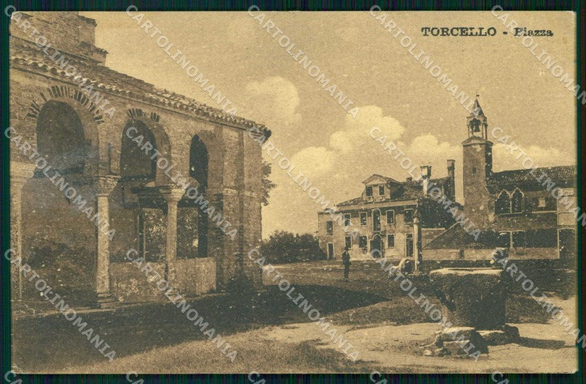 Venezia Torcello Piazza cartolina RT4012 – fronte