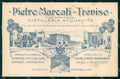 Treviso Città Distilleria Acquavite Pubblicitaria SCOLLATA cartolina RT4020 – fronte