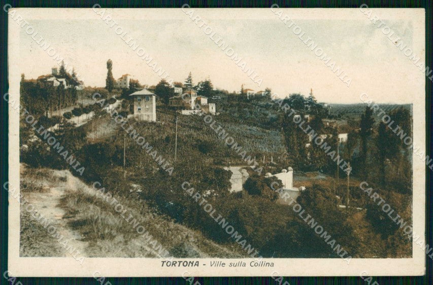 Alessandria Tortona Ville sulla Collina cartolina RT4031 – fronte
