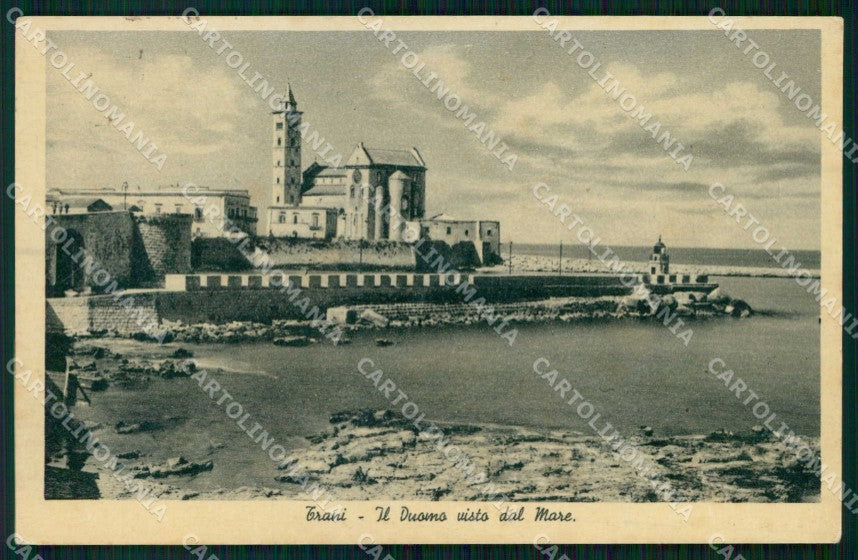 Bari Trani Città Duomo visto dal Mare Foto cartolina RT4045 – fronte