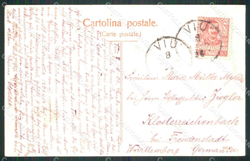 Torino Viù Tornetti Valle di Viù cartolina RT4065 – retro