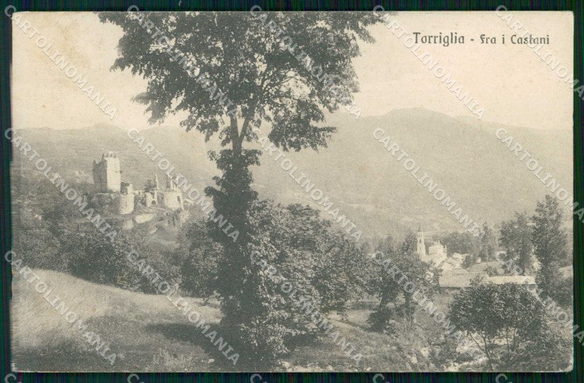 Genova Torriglia Veduta fra i Castani cartolina RT4066 – fronte