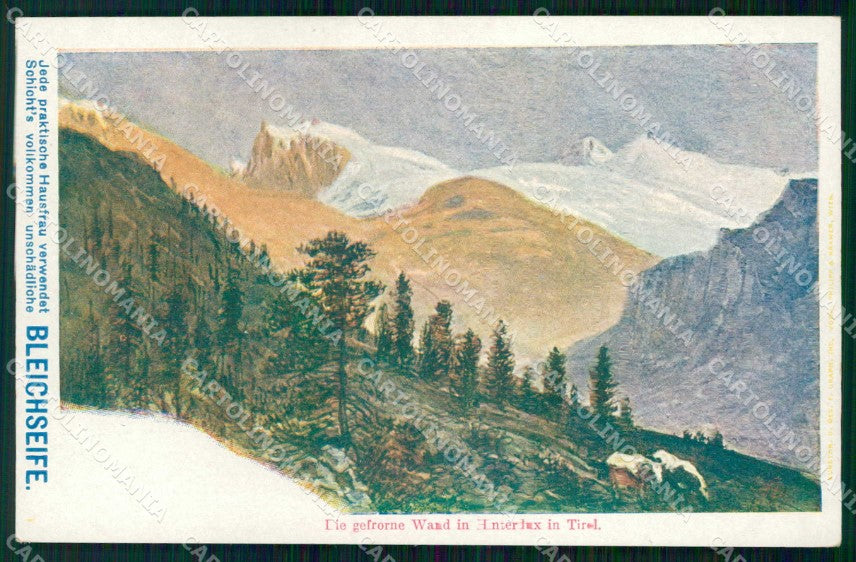 Austria Tirolo Wandinhinterdux Ghiacciaio cartolina RT4079 – fronte