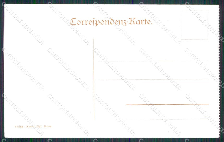 Bolzano Gries Hotel Neue Post cartolina RT4085 – retro