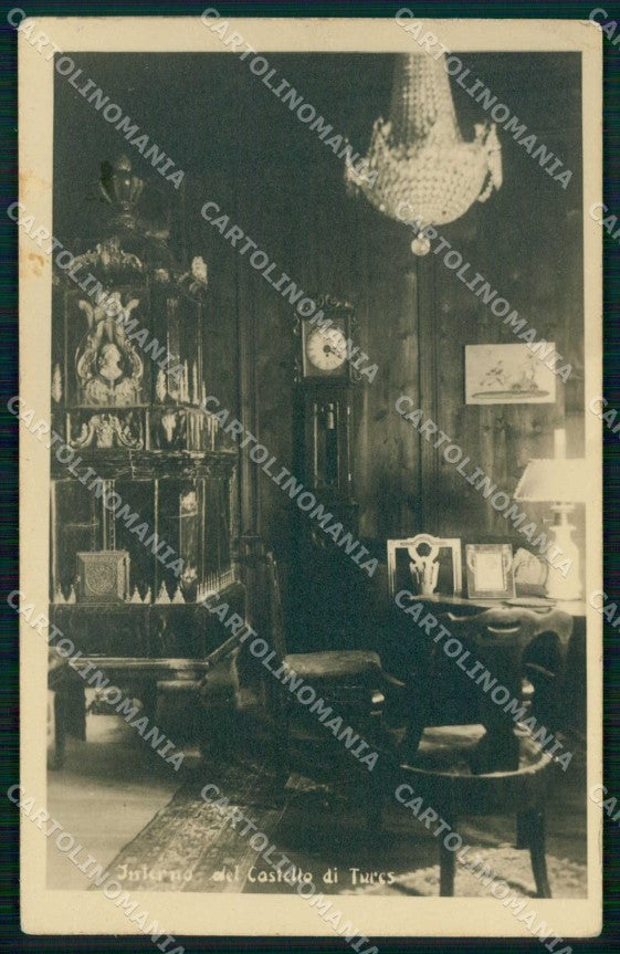 Bolzano Campo Tures Interno del Castello Foto cartolina RT4089 – fronte