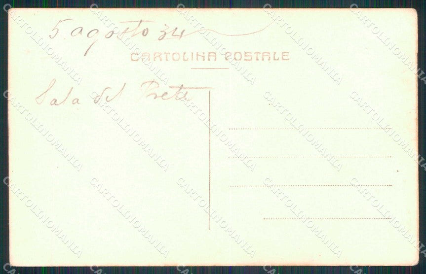 Bolzano Campo Tures Interno del Castello Foto cartolina RT4089 – retro