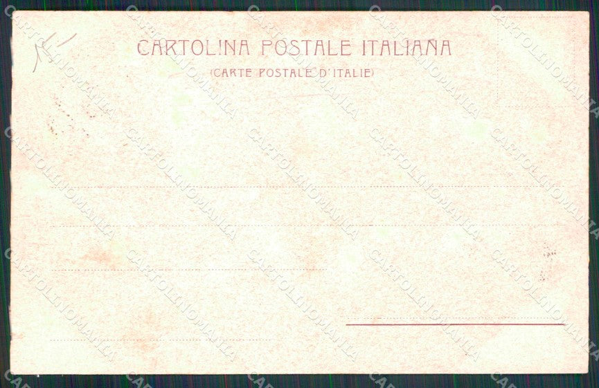 Bergamo Sarnico Lago d'Iseo Treno cartolina RT4131 – retro