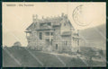 Bergamo Sarnico Lago d'Iseo Villa Faccanoni cartolina RT4151 – fronte