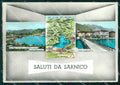 Bergamo Sarnico Saluti da Lago d'Iseo FG Foto cartolina RT4208 – fronte