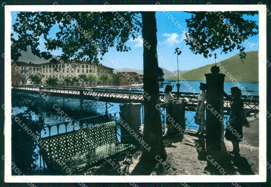 Bergamo Sarnico Ponte Visto dalla Rinascente FG Foto cartolina RT4223 – fronte