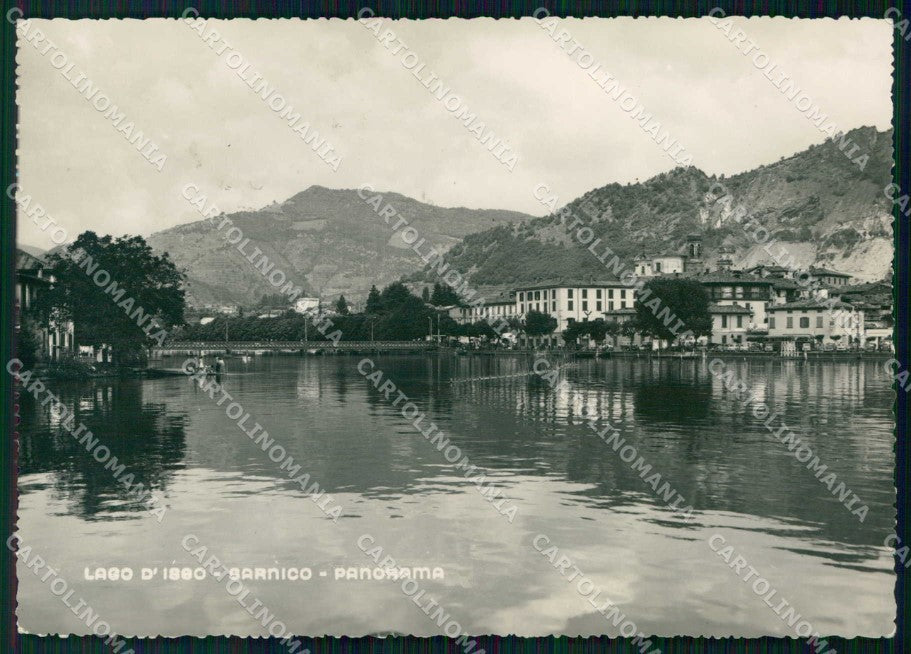 Bergamo Sarnico Lago d'Iseo FG Foto cartolina RT4225 – fronte