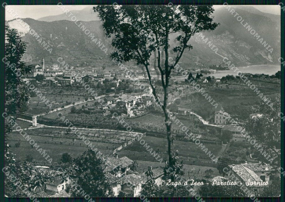 Bergamo Sarnico Lago d'Iseo Paratico FG Foto cartolina RT4241 – fronte
