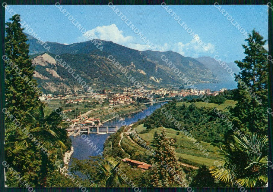 Bergamo Sarnico Lago d'Iseo Fiume Oglio FG cartolina RT4264 – fronte