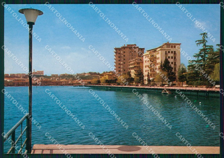 Bergamo Sarnico Lago d'Iseo Lungo Lago FG cartolina RT4274 – fronte