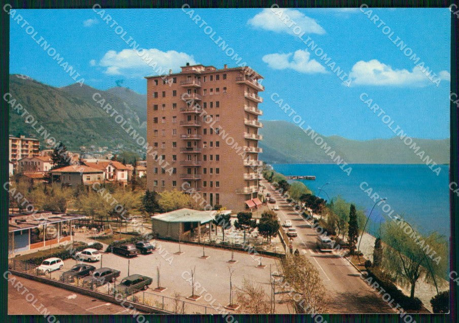 Bergamo Sarnico Lago d'Iseo Passeggiata FG cartolina RT4275 – fronte