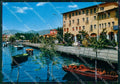 Bergamo Sarnico Lago d'Iseo Lungo Lago Barche FG cartolina RT4278 – fronte