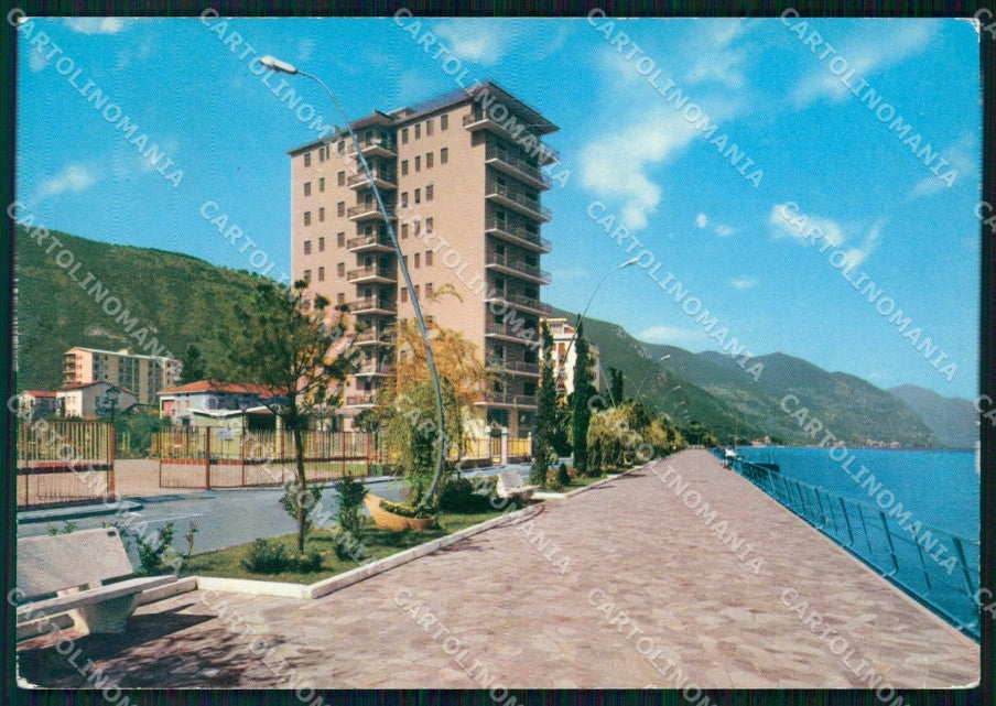 Bergamo Sarnico Lago d'Iseo Lungo Lago FG cartolina RT4292 – fronte