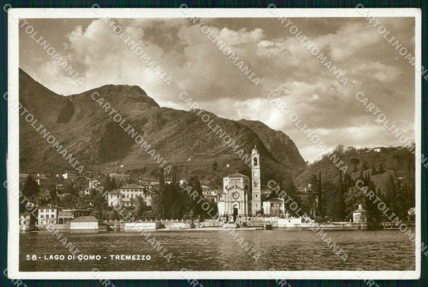 Como Tremezzo Lago Foto cartolina RT4299 – fronte