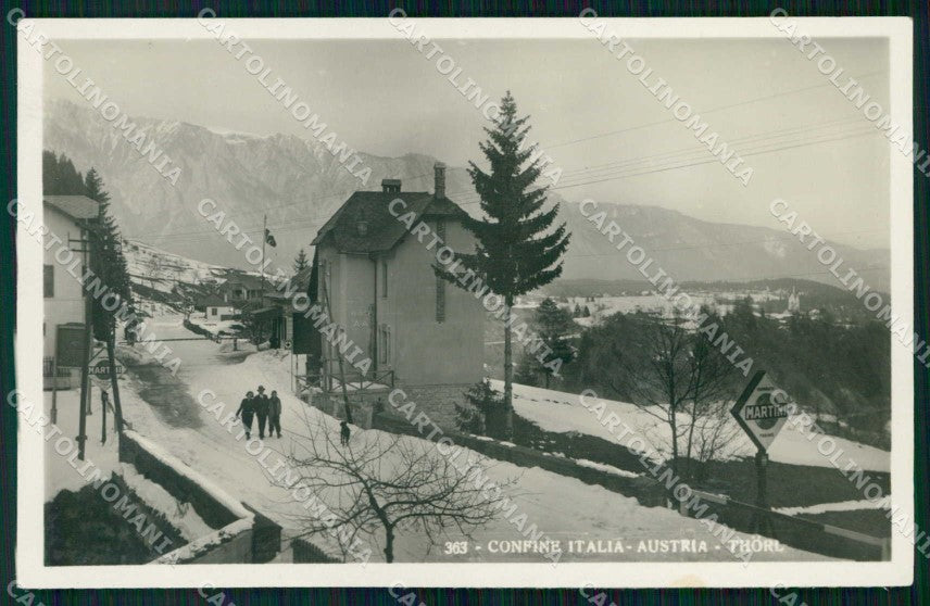 Austria Stiria Thorl Confine Italia Austria Foto cartolina RT4302 – fronte