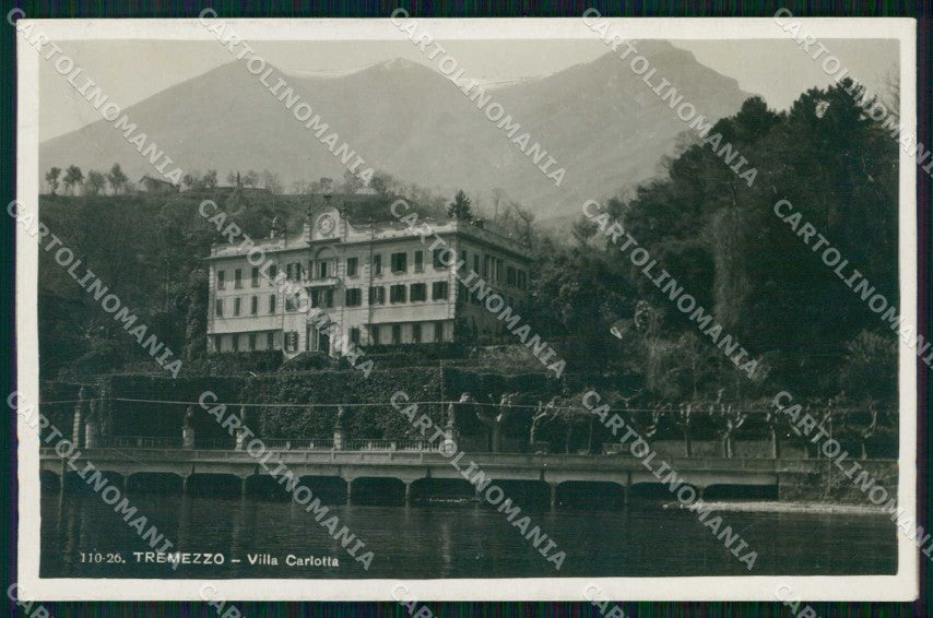 Como Tremezzo Villa Carlotta Lago Brunner 110 26 Foto cartolina RT4308 – fronte