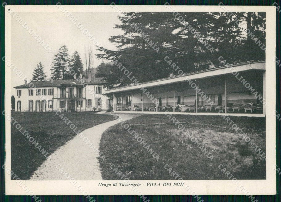 Como Tavernerio Urago Villa dei Pini FG cartolina RT4323 – fronte