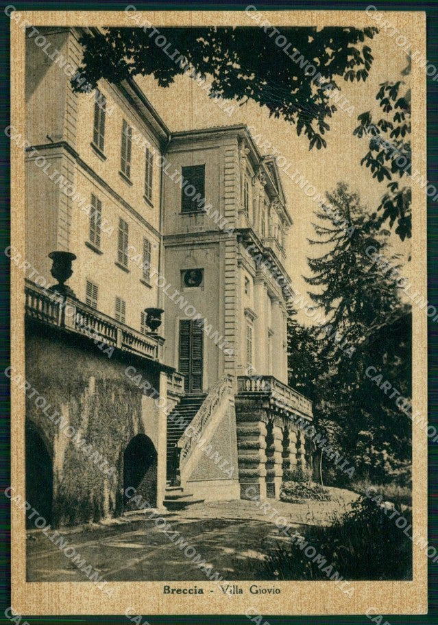 Como Breccia Villa Giovio FG cartolina RT4337 – fronte