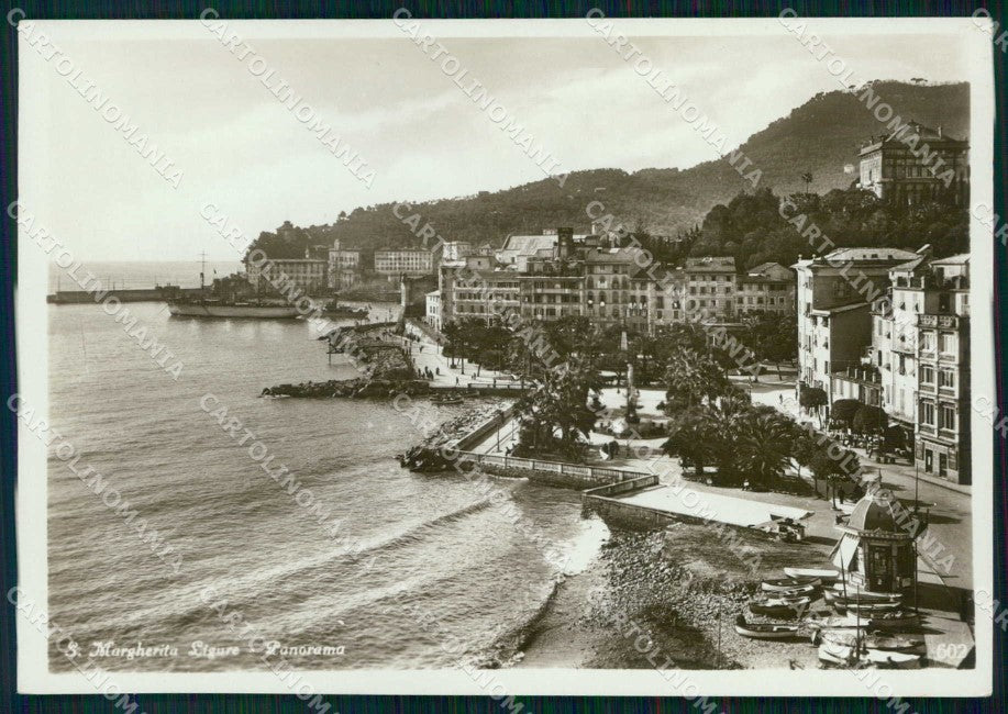 Genova Santa Margherita Ligure ABRASA FG Foto cartolina RT4360 – fronte
